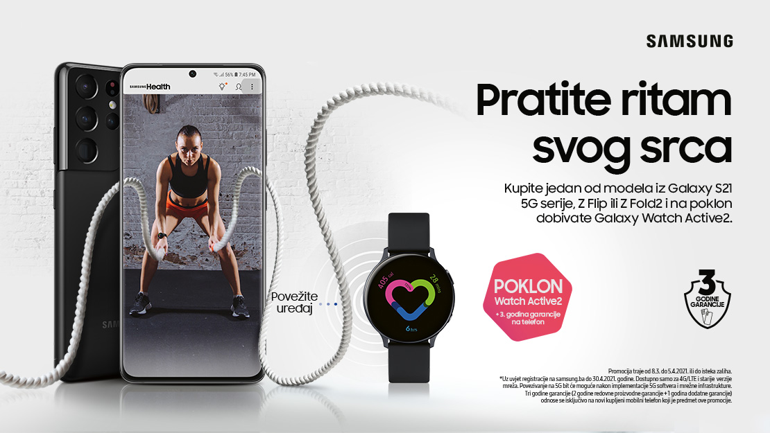 samsung s21 pratite ritam svog srca