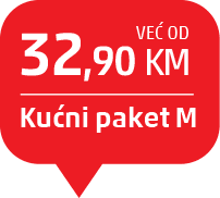 Već od 32,90 KM uz Kućni paket M