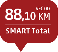 Već od 88,10 KM uz SMART Total