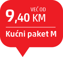 Već od 9,40 KM uz Kućni paket M