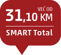 Već od 31,10 KM uz SMART Total