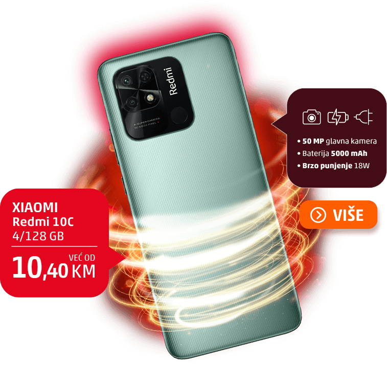XIAOMI Redmi 10C 4/128 GB