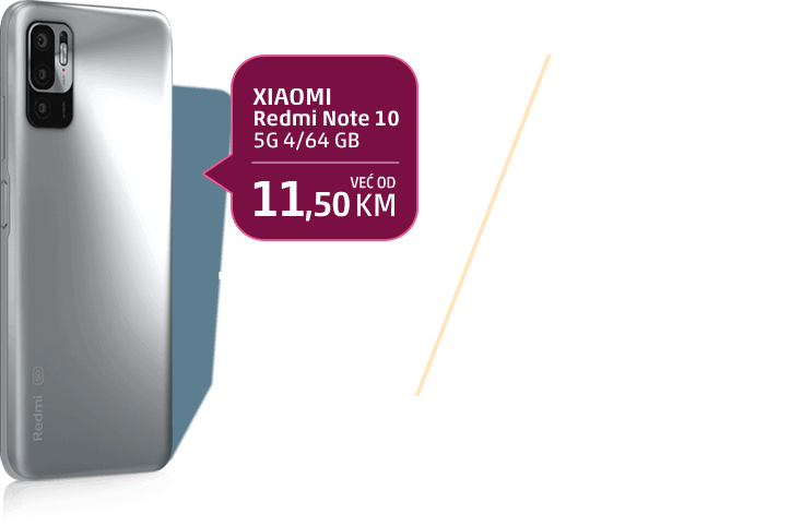 XIAOMI Redmi Note 10, 5G, 4/64 GB