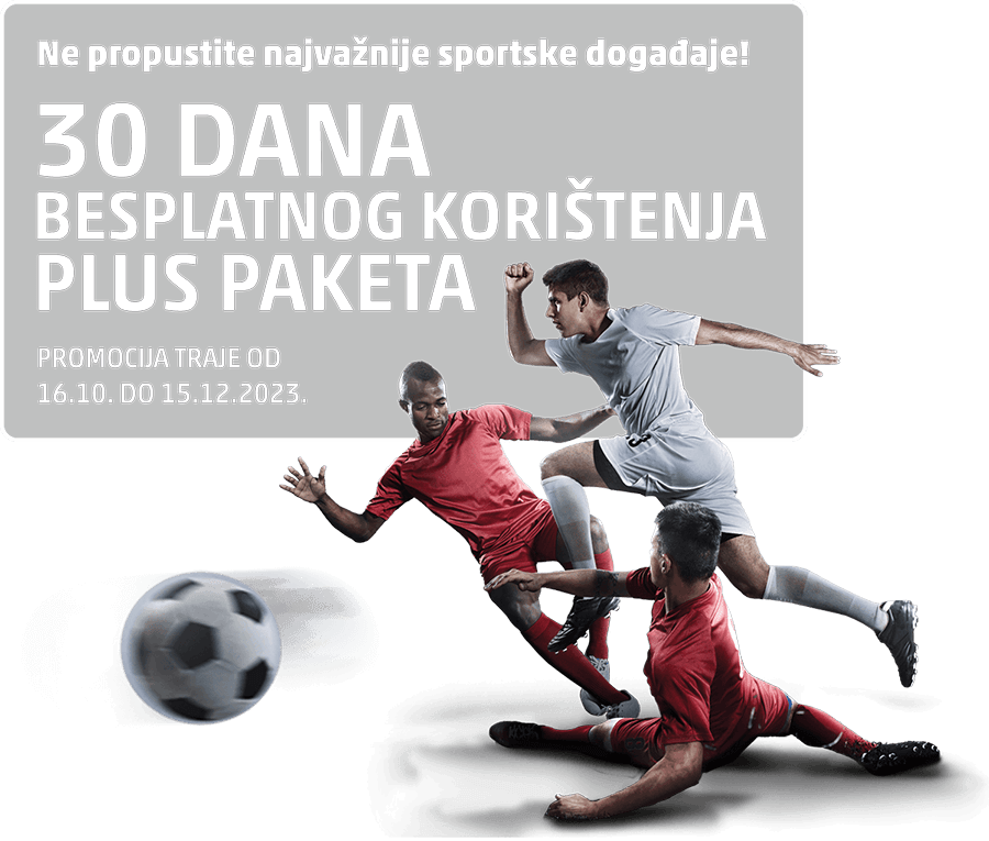 30 dana besplatnog korištenja plus paketa