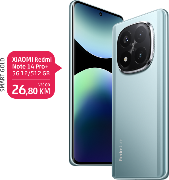 XIAOMI Redmi Note 14 Pro+ 5GB 12/512 GB