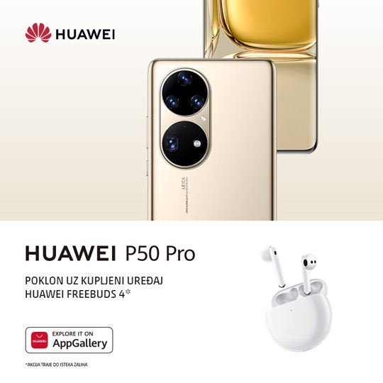 Huawei P50 Pro + FreeBuds 4
