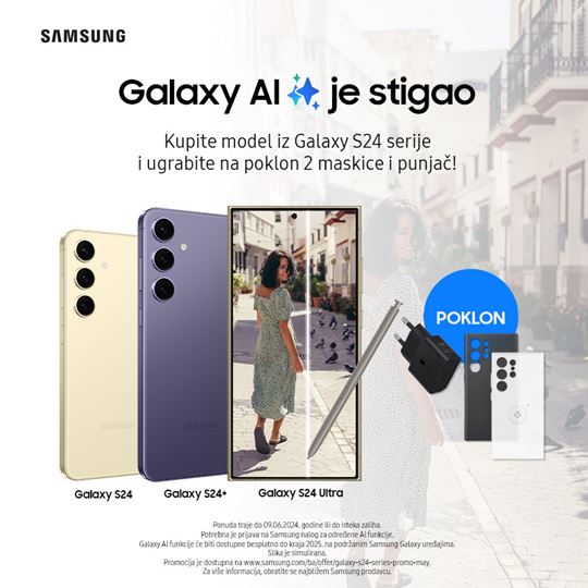 Samsung Galaxy S24 promocija