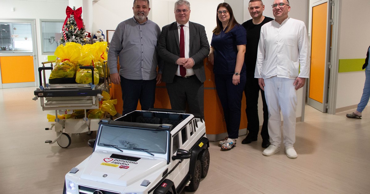 Humh HUMH I HT ERONET ZA MOSTARSKU PEDIJATRIJU: Električni autić i paketići ...