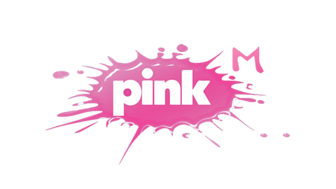 Pink M kanal logo