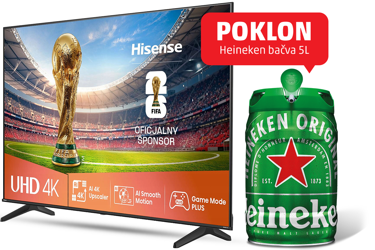  TV Hisense LED 58A6Q