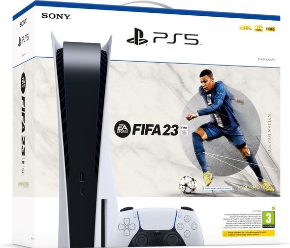  PlayStation 5 + FIFA 23 PS5 + DS5 WC